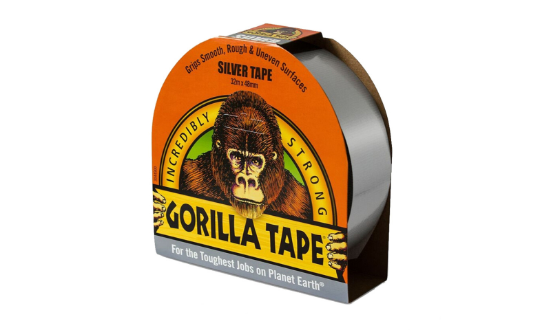 Gorilla Tape Silver 32Mtr Roll