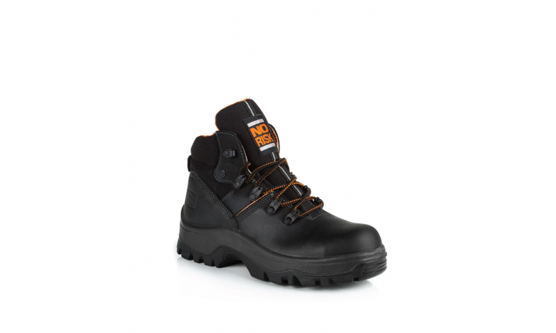 No Risk Armstrong S3 Black Safety Boots
