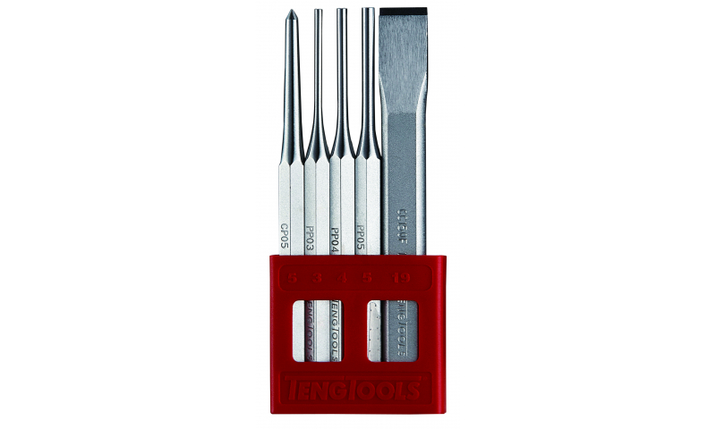 Punch and Chisel Set 5 Pieces