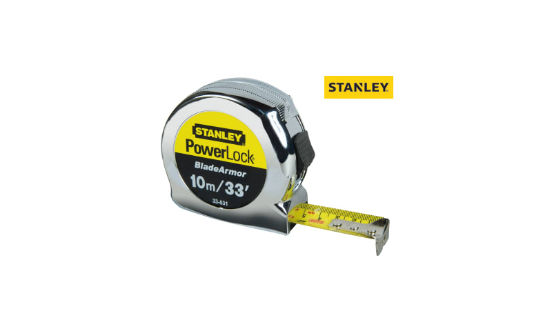 Stanley PowerLock® BladeArmor® Pocket Tape 10M