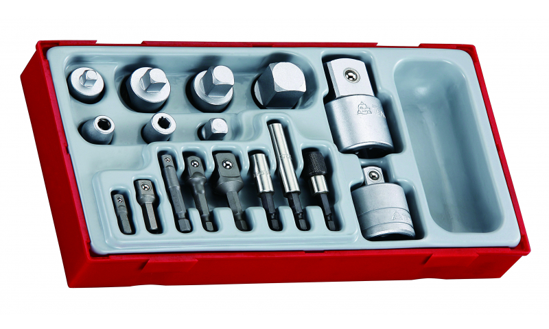 Teng Tools Socket Adaptor Set 17 Pieces